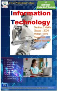 It With Ai A To Z Professional College