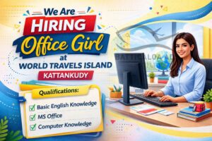 Vacancies For Office Girl At World Travels Island Kattankudy