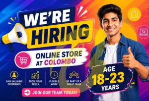 Salesperson Online Store Colombo