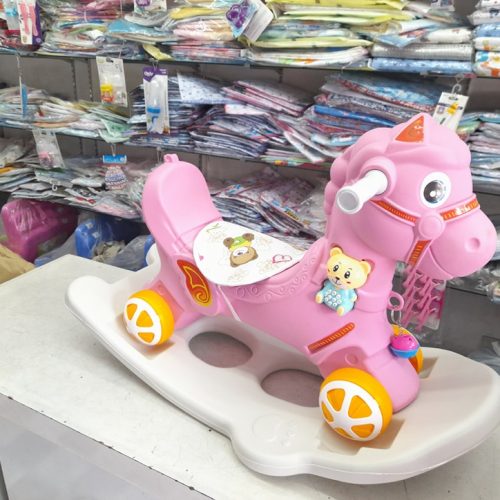 Plastic Roking Horse - the BabyShop Kattankudy