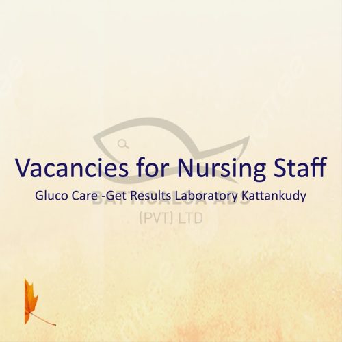 Vacancies for Nursing Staff