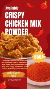 Crispy Chicken Mix Powder