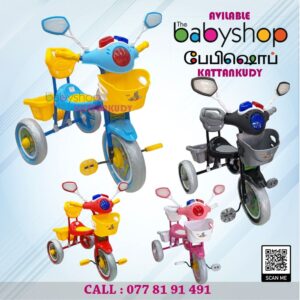 High Quality Family Brand Tricycle (Indonesia) - the BabyShop Kattankudy