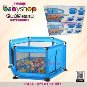 Game Fence with 30 Balls - the BabyShop Kattankudy