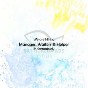 Job Vacancies Available At Kattankudy