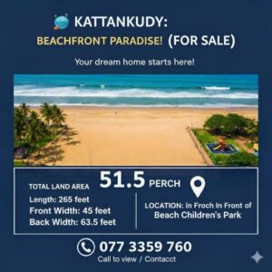Land Sale Kattankudy