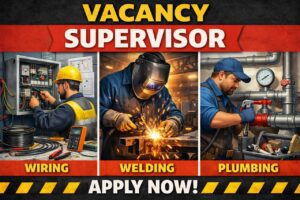 Vacancies For Supervisor At Kattankudy