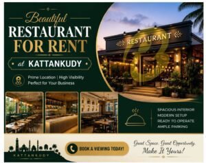 Restaurant Rent Kattankudy