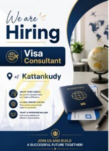 We Are Hiring Visa Consultants At Global Visa (Pvt) Ltd