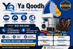 Ac Repairing - Ya Qoodh Kattankudy
