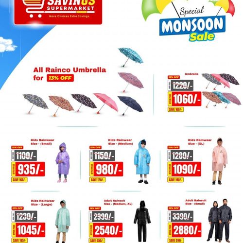 Special Monsoon Sale